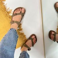 Birkenstock Çapraz Haki