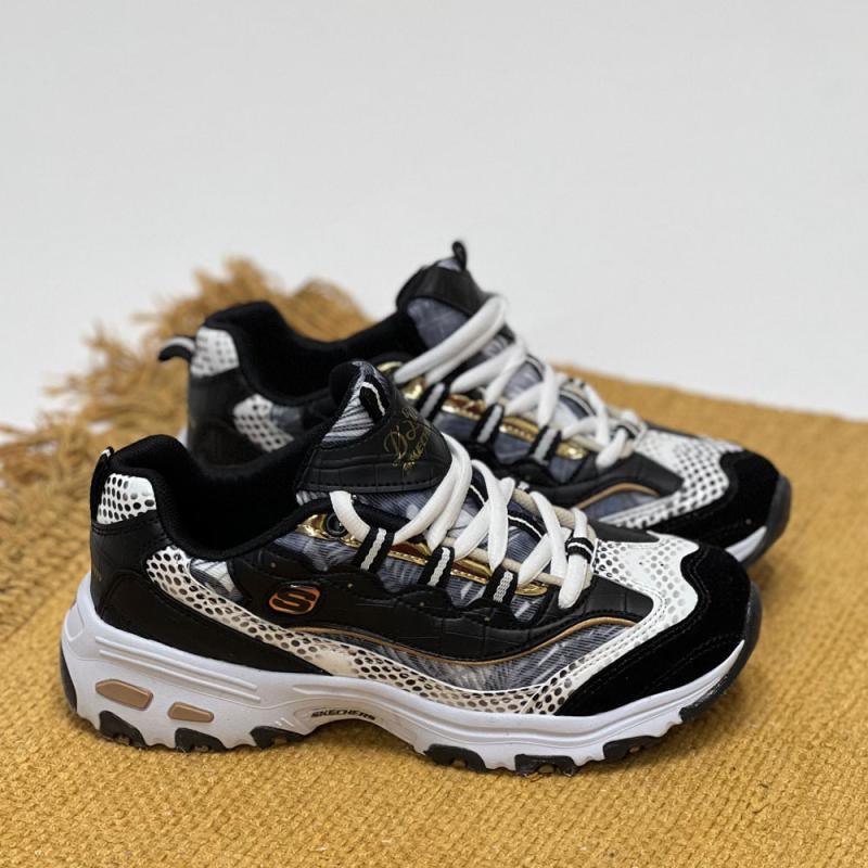 Skechers Dlites Siyah Beyaz