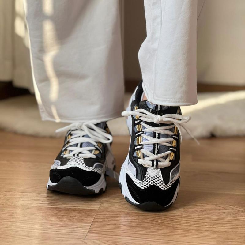 Skechers Dlites Siyah Leopar