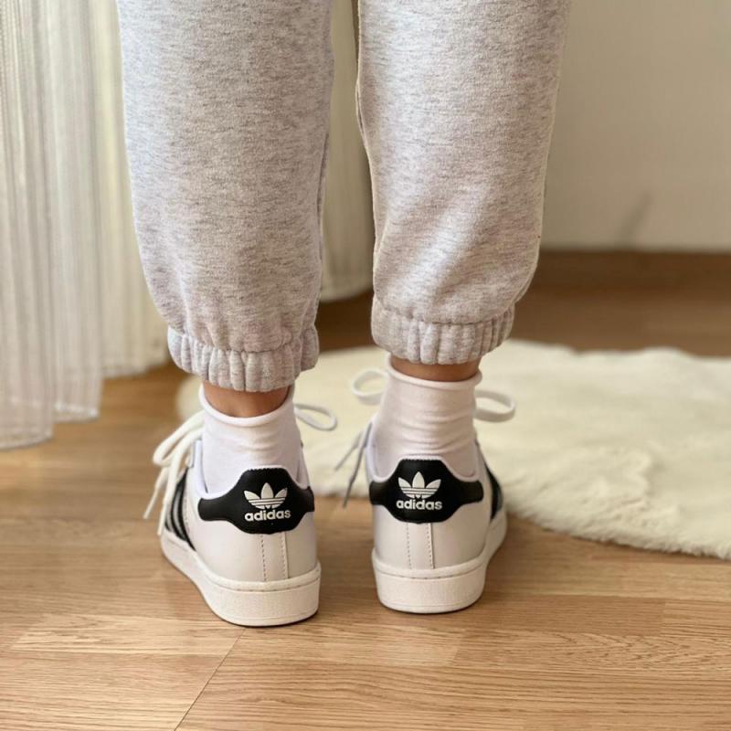 Adidas Süper Star İthal Beyaz Siyah