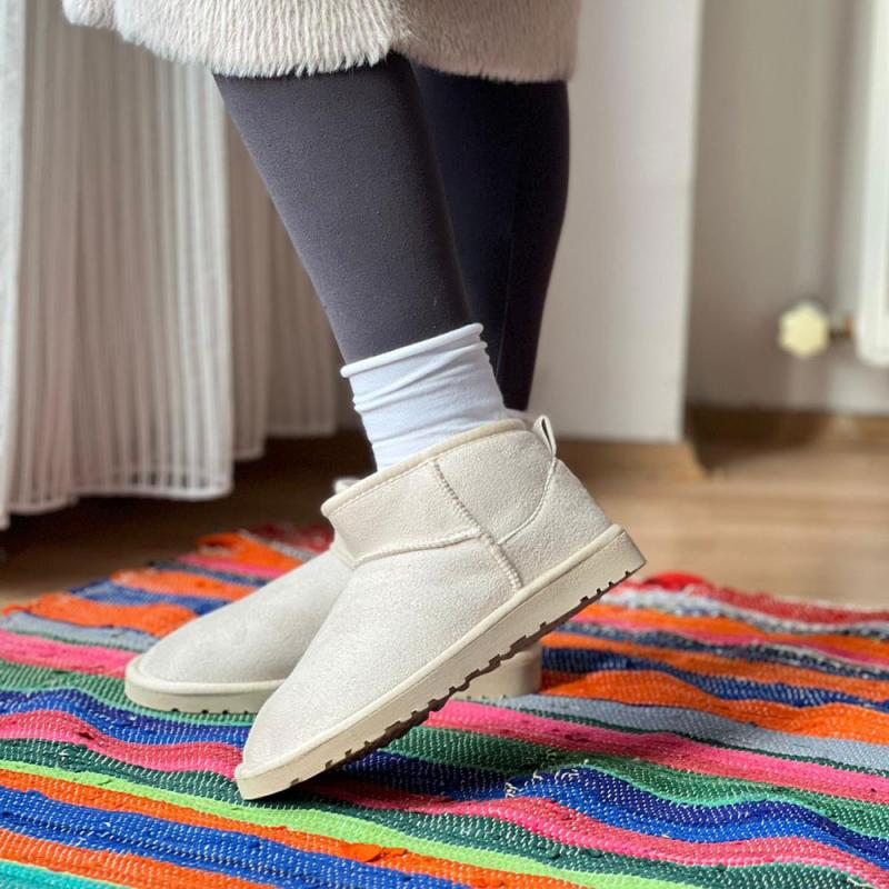 Ultra Mını Alçak Taban Bot Bej