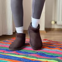 Ultra Mını Alçak Taban Bot Kahverengi